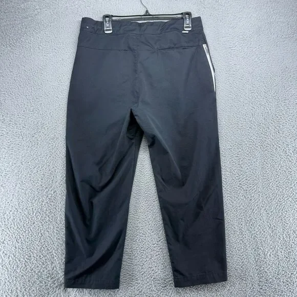 Nike Pants Men's 32 Black Chino Khaki Cropped Woven Sportswear Utility Golf Flex